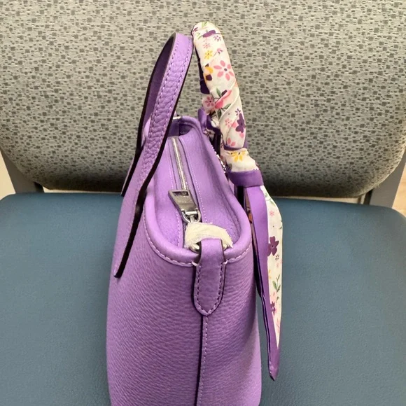 NWT - Coach - Mini City Tote - Color: Iris - Picture 4 of 7